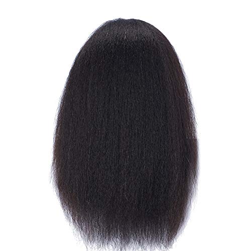 Mannequin Head with 16 Inch Real Afro Hair for Hairdressing - Variation 6611B0216