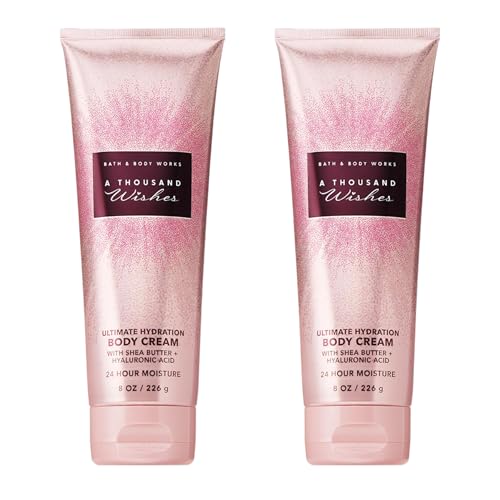 A Thousand Wishes Body Cream Set - Moisturizing 8 oz Duo