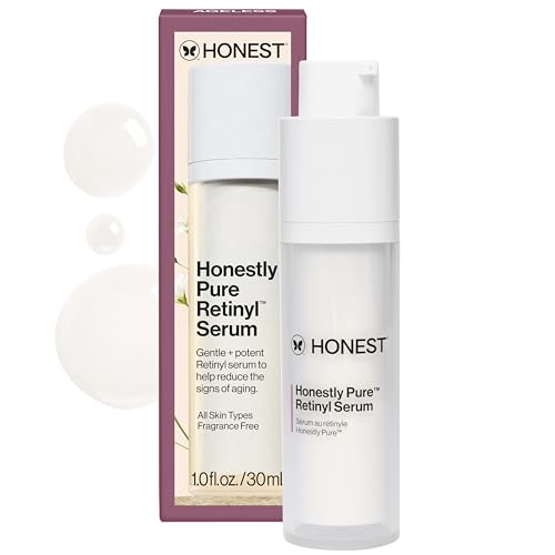 Nightly Retinyl Serum - Fragrance-Free, Hydrating & Anti-Aging - 1 fl oz - Honest Beauty
