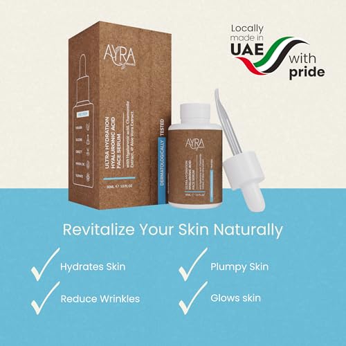 Ultra Hydration Hyaluronic Acid Face Serum ? 1Fl Oz | Moisturizing Serum with Chamomile & Aloe Vera Extract | Ideal for Dry, Dull Skin | Organic & Eco-Friendly Skincare