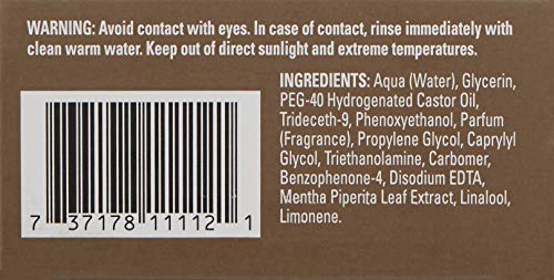 Post Shave Gel for Men - Soothing & Hydrating, Alcohol & Paraben Free
