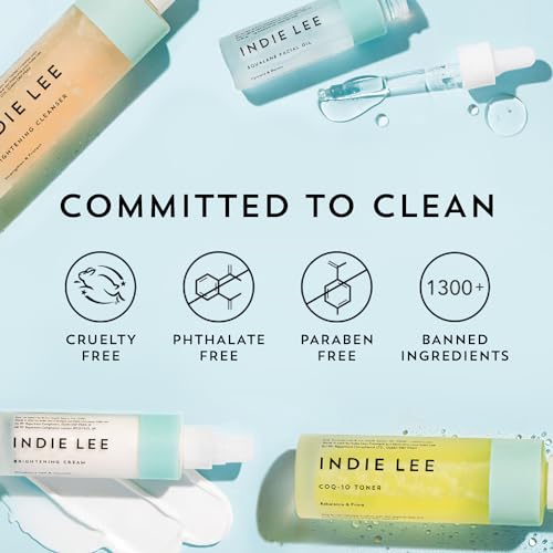 Indie Lee Purifying Face Wash - Daily Detox Foaming Cleanser + Makeup Remover for Radiant Complexion + Blemish-Prone Skin (4oz / 125ml)