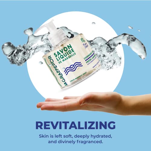 Fresh Cannabis Scent Hand Soap with Organic Olive & Coconut Oil - 11.10 oz