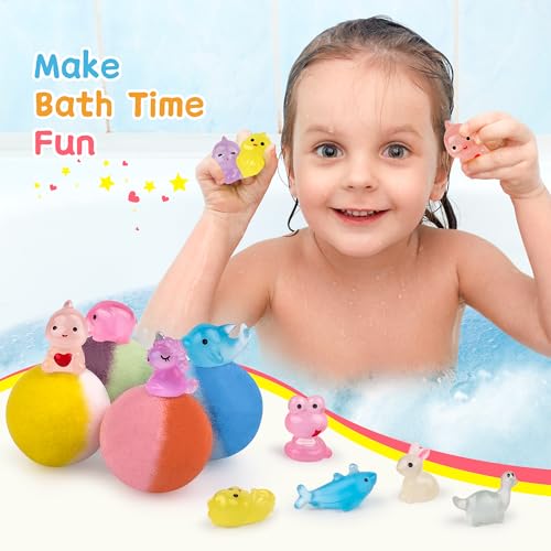 Kids Bath Bombs with Surprise Toy & Glow-in-The-Dark Inside - 30 Pack