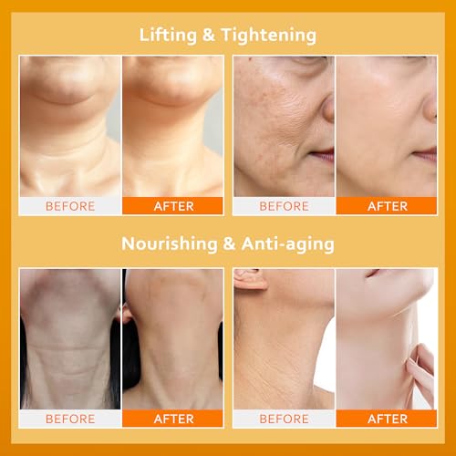 PUQIANNA Instant Face Lift Cream with Collagen & Retinol - Day and Night Face Moisturizer, Anti-Aging Firming Cream with Hyaluronic Acid & Vitamin B C E, Hydrating Lifting Face Cream, 1.7 Fl Oz
