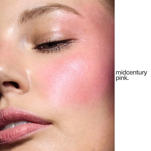 Queen Musia Plaisir Nostalgique Hybrid Blush - Lightweight Powder-Cream, Buildable, Longwear, MIDCENTURY PINK