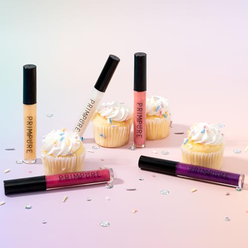 Mineral Lip Gloss Set - Natural Organic Non-Toxic Kids Lip Makeup Pack of 5