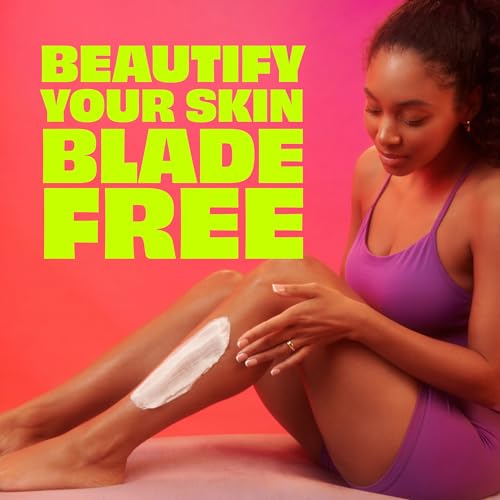 Nair Body Cream Hair Remover, Soothing Aloe and Water Lily, Dermatologist Tested Body Hair Removal Cream, with Evolved Ingredients, 12 Oz - Amazon Exclusive Size