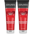 John Frieda Radiant Red, Boosting Shampoo, Enhances and Protects Red Tones with Pomegranate Extract and Vitamin E for Natural or Color-Treated Red Hair, 8.3 Oz (Pack of 2)