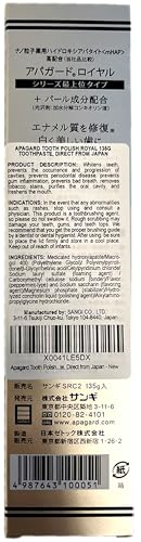 Apagard Royal Tooth Polish 135g - Medicated Japanese Toothpaste