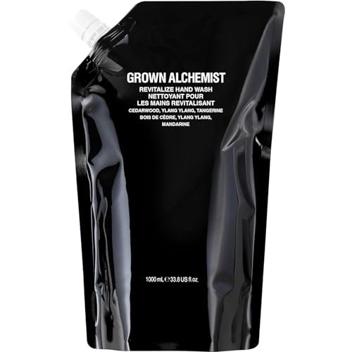 Grown Alchemist Revitalize Hand Wash Refill 1L - Gentle Botanical Liquid Soap - Moisturizing & Aromatic