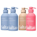 Saltair Body Wash Bundle ? Seascape & Signature Scents 2-Pack Each | Hydrating Body Cleanser with Monoi Oil & Cupuacu Butter for Women and Men