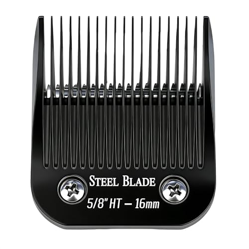 5/8-Inch HT Replacement Blade for Clippers - Compatible with Oster, Wahl, Andis
