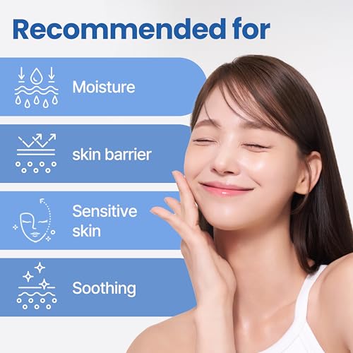 Active Barrier Hydrating Cream with Azulene & Oryza Sativa (Rice) Flower Extract, Moisturizing for Sensitive, Dry Skin, Strengthen Skin Barrier & Improve Skin Texture | 1.7 fl oz (50ml)