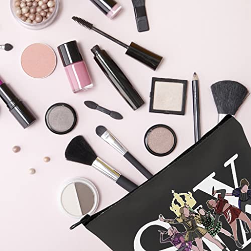 TSOTMO Musical Bag Musical Inspired Zipper Makeup Bag For Musical Lover Theatre Fan Gift(Six)
