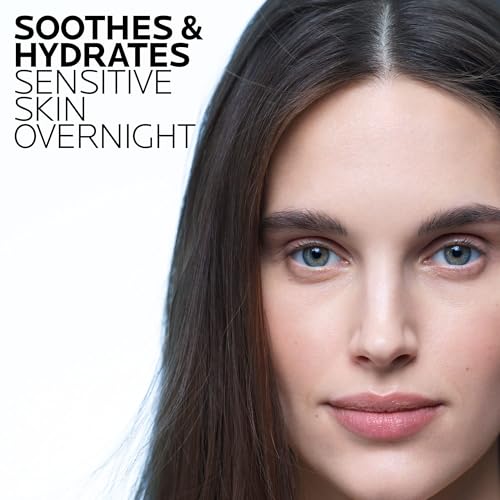 Night Face Moisturizer with Vitamin E for Sensitive Skin - Hydrating Cream