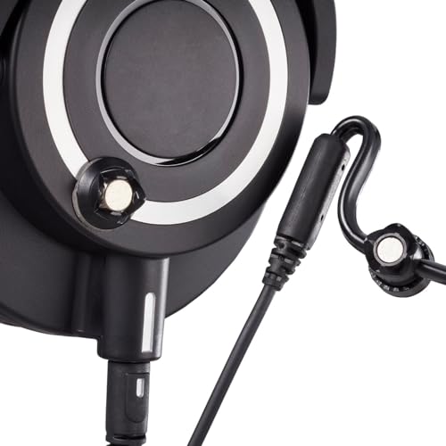 USB Gaming Microphone for Headphones - Noise Rejection, In-Line Mute, PC PS5 VR