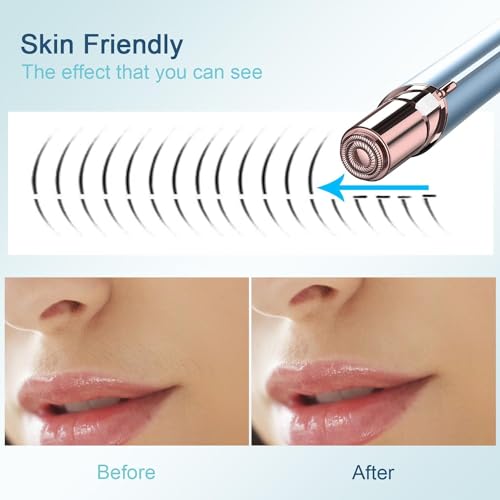 innobeaut Electric Facial Hair Removal for Women with 3 Replacement