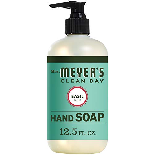 Mrs. Meyer's Basil Hand Soap with Essential Oils - 12.5 fl oz, Pack of 3