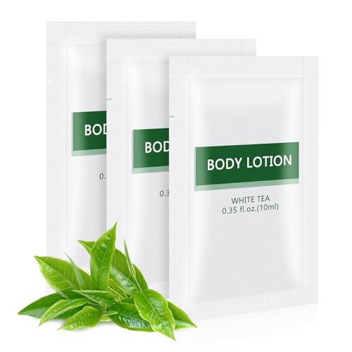 200 Pack Travel Size Body Lotion - 0.35 Fl Oz Individually Wrapped Bulk