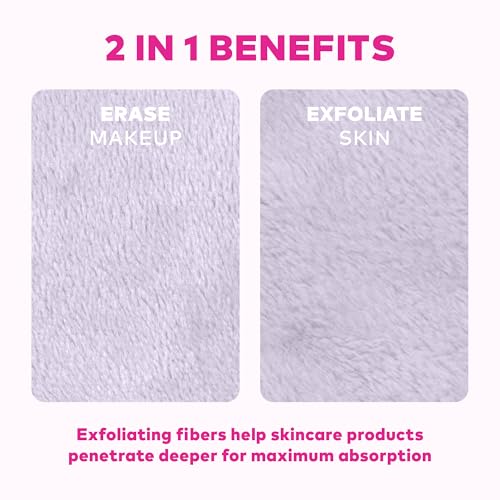 MakeUp Eraser 7-Day Set Snow White - Reusable Makeup Remover Cloths for Sensitive Skin