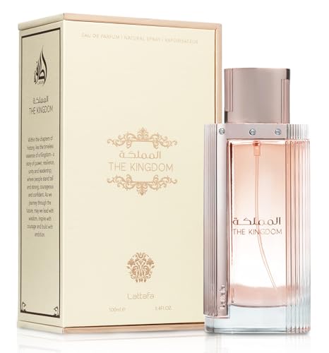 Eau De Parfum Spray for Women - The Kingdom by Lattafa - 3.4 Fl Oz (Variation of THIS listing: The Kingdom Women / 3.4 Fl Oz)