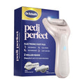 Dr. Scholl's Pedi Perfect Electric Foot Callus Remover, Waterproof, Rechargeable with x2 Roller Heads, Removes Hard Skin for Soft Beautiful Feet, 50 Minute Run Time, Dust Catcher, Pedicure Tools
