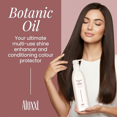 Aloxxi Botanic Hair & Skin Oil - Deep Conditioning & Shine - 10.1 Fl Oz