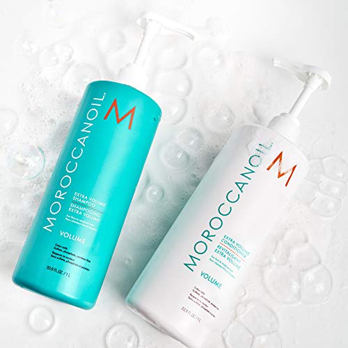 Moroccanoil Extra Volume Shampoo 33.8 Fl Oz - Weightless Body & Volume Boost
