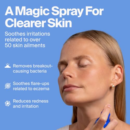 Hypochlorous Acid Skin Spray 4.93 Fl Oz Pack of 3 - Gentle Face & Body Mist, Sensitive Skin Safe