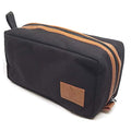 Black Canvas Travel Bag for Beard Care Accessories – Badass Beard Care