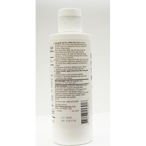 Benzoyl Peroxide Topical Face Wash 5% Acne Medication 5oz, 1 Count (Pack of 1)