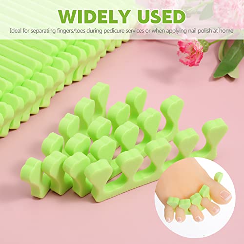 Foam Toe Separators 200 Pairs for Pedicure Nail Art & Foot Care