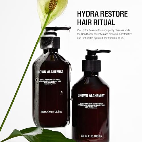 Hydra-Restore Rose Black Pepper & Sage Shampoo - 10.1 Fl Oz, Hydrating & Natural