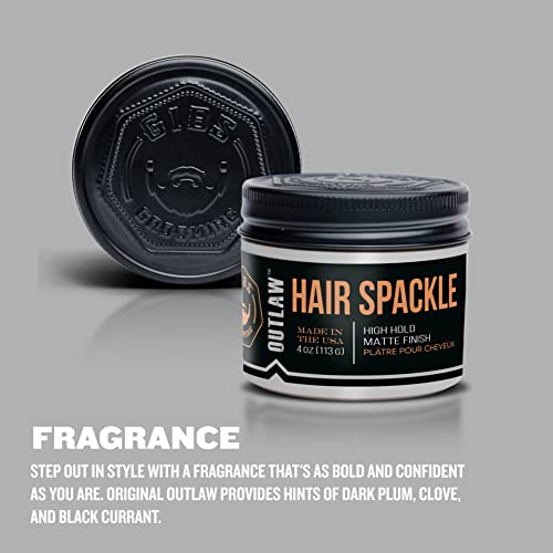 GIBS Outlaw Hair Spackle - High Hold - Matte Finish - 4oz