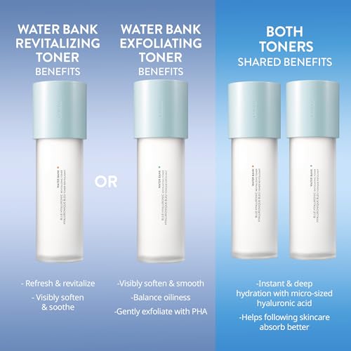 Hydrating PHA Toner with Blue Hyaluronic Acid for Skin Smoothing & Softening