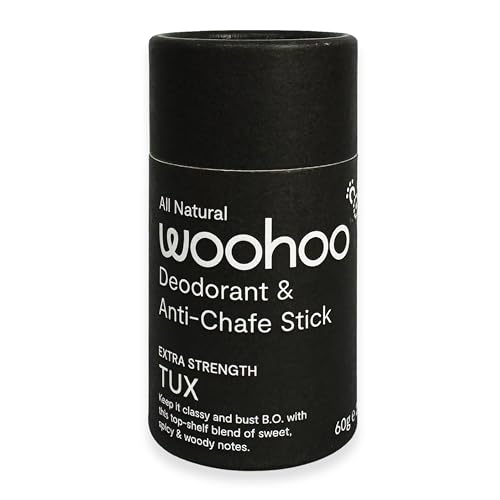 Woohoo! All-Natural Deodorant Paste Tux Extra Strength 2.1oz Eco Tube
