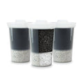 Santevia MINA Alkaline Water Filter 3-Pack | Adds Minerals & Removes Lead & Chlorine