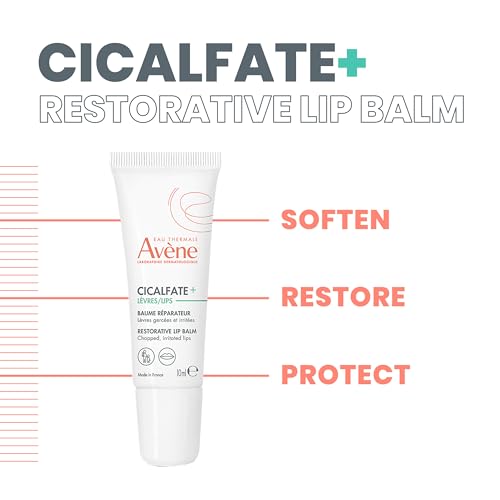 Avène Cicalfate+ Restorative Lip Cream 10 ml for Dry, Cracked Lips