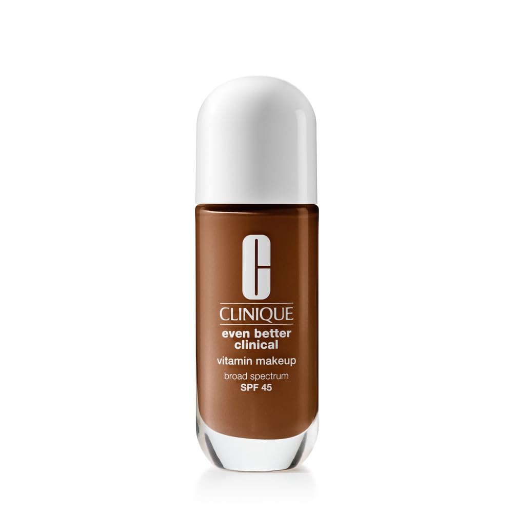 Clinique Even Better Clinical Vitamin Makeup Broad Spectrum SPF 45 With Vitamin C, Vitamin E + Vitamin B3 | Light Coverage + Vibrant Finish, Deep Cool 2