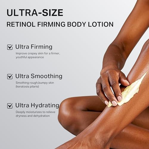 Firming Retinol Body Lotion for Crepey Skin & Keratosis Pilaris - 10.14 fl oz