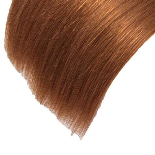 Human Hair Extensions 300g 26 28 30 Inch Light Brown Straight Bundles - Variation of 26 28 30 Inch / #30 Dark Brown S