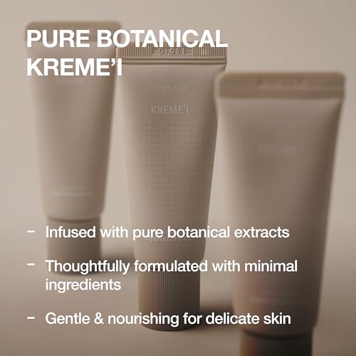 KREME I ? Organic Korean Eye Cream for Dark Circles & Fine Lines, Anti-Aging & Skin Elasticity, Lightweight, Non-Sticky, Compact, Paraben-Free Skincare (0.7 fl oz / 20g)