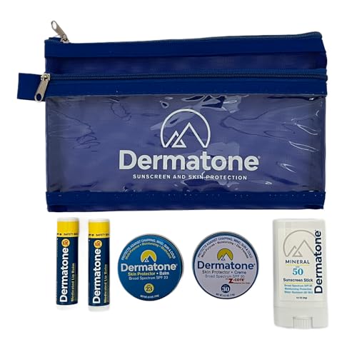 Dermatone Outdoor Protection Gift Pack with Sunscreen & Lip Balm SPF 30 SPF 50
