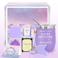 Gifts for Women, Spa Self Care Get Well Soon Gifts with Gua Sha Facial Tools, Thank You Gift for Wife, Coworkers, Friends, Gift Basket for Birthday Anniversary, Mother's Day, Thanksgiving, Christmas