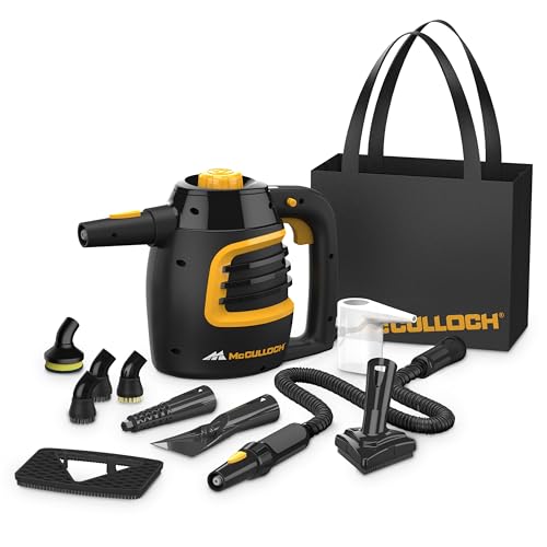 Handheld Steam Cleaner MC1230 with 11 Accessories & 10-Minute Runtime