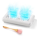 Flash Cure lamp, 36W Mini Cordless Gel x Nail Lamp Flash Cure, Auto Sensor Gooseneck Portable USB Gel Nail Dryer U V Light with 3 Timers and LCD Display for Home DIY