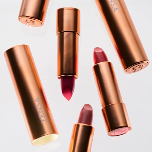 Vibrant Silk Hydrating Lipstick - Long Lasting Lip Color with Hyaluronic Acid & Super Oils - Charm