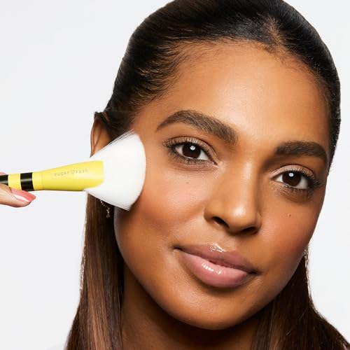 tarte fly squad brush set ? Eye & Cheek Brushes with Blending, Angled & Fan Designs to Seamlessly Apply Highlighter & Buildable Makeup Looks, Vegan & Cruelty-Free