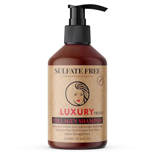 Collagen Hair Shampoo for Women - Thicker, Fuller, Salon-Quality Growth 16.9 oz